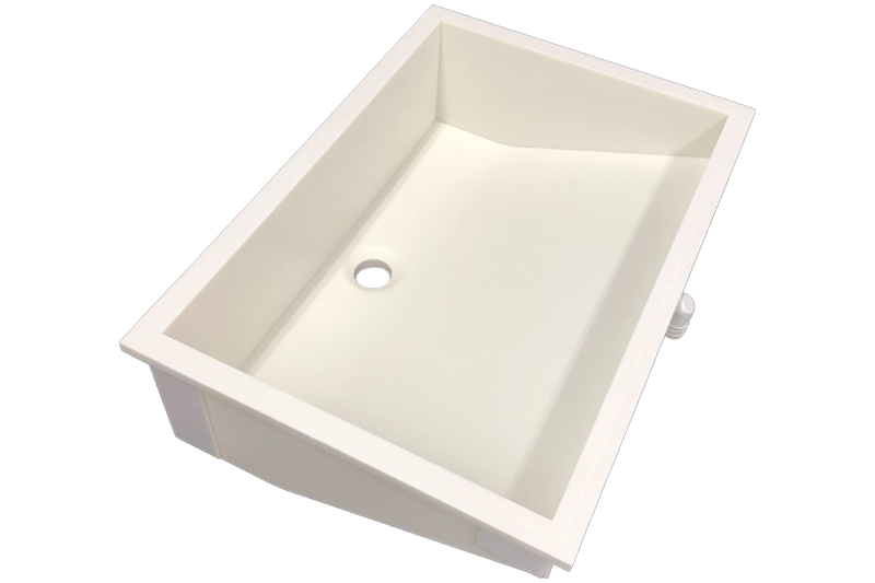 Ramping Lavatory Sinks